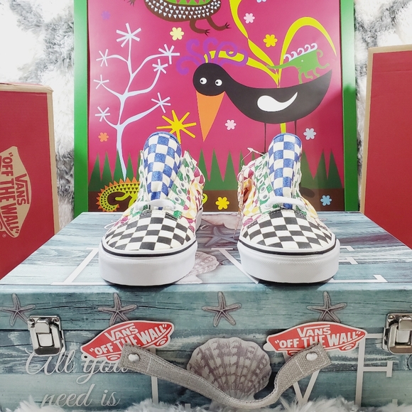 Vans Old Skool Glitter Check - Picture 15 of 15